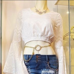 It’s a white blouse